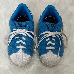 adidas Blue and White Kids Sneakers
